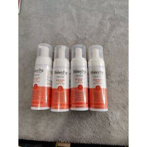 4 Honey Pot Foaming Feminine Wash Soap Bergamot Rose Intimate - 5.51 oz NEW